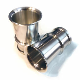 2x Velocity Stacks air horn ram pipe trumpet slide in WEBER 48/50/55 DCO ALU