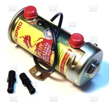 RacePro 476087 Carburetor Weber FUEL PUMP electric +12V Cylindrical Facet