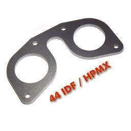 Weber 44 IDF/EMPI HPMX/DELLORTO DRLA mounting 1/4" steel flange custom manifold