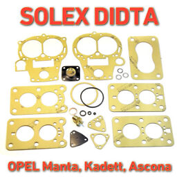 Solex 32/32 DIDTA service gasket kit repair set for OPEL Manta, Ascona, Kadett